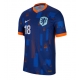 Țările de Jos Donyell Malen #18 Tricou Fotbal Replică European 2024 Barbati Deplasare